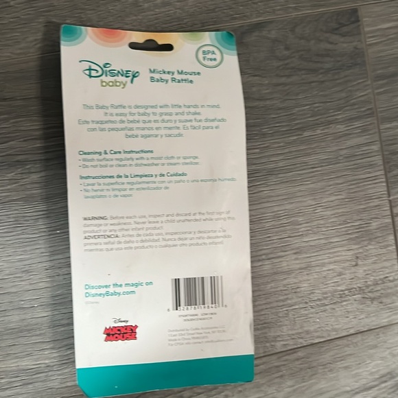 Disney | Toys | Disney Baby Mickey Mouse Bany Rattle For Boys New ...